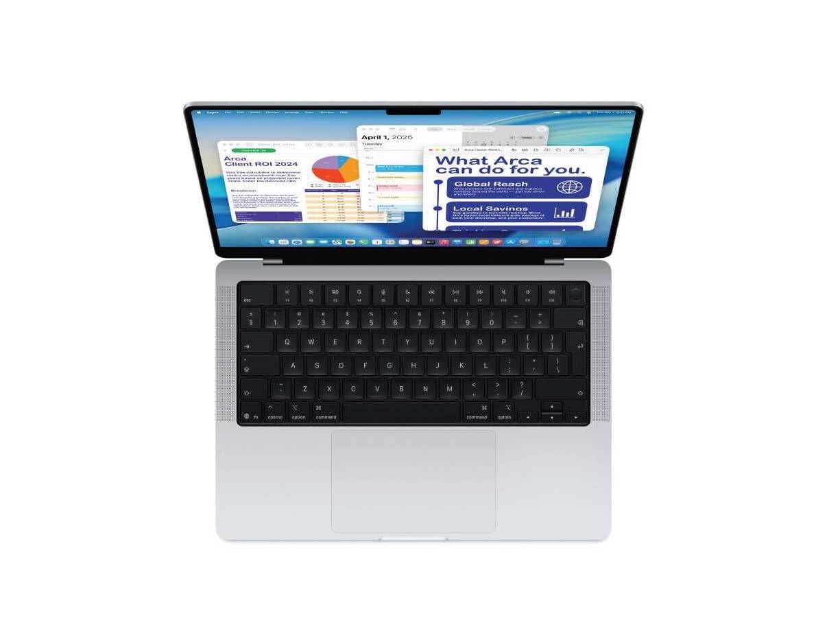 MACBOOK PRO APPLE (14" M5 GPU 10-CORE RAM: 24GB 1TB SILVER) image number 1