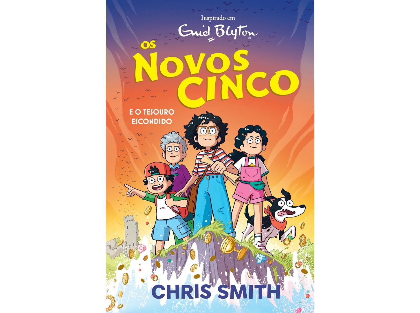 LIVRO OS NOVOS CINCO E O TESOURO ESCONDIDO image number 0