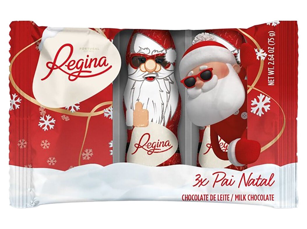 CHOCOLATE DE LEITE REGINA PAI NATAL 3UNX25G