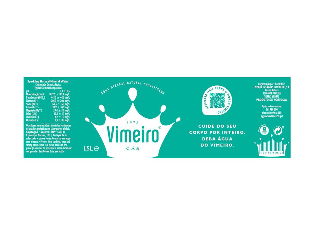 &Aacute;GUA VIMEIRO COM G&Aacute;S PET 1.5 L image number 1