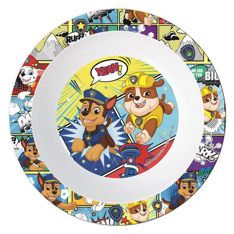 PRATO REUTILIZ&Aacute;VEL DISNEY PATRILHA PATA 16CM