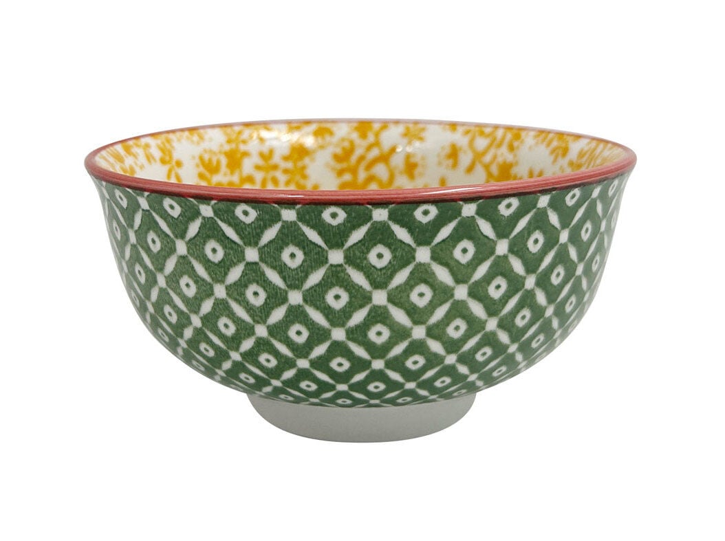 TA&Ccedil;A PORCELANA ACTUEL AMARELO / VERDE 11CM 29CL image number 0