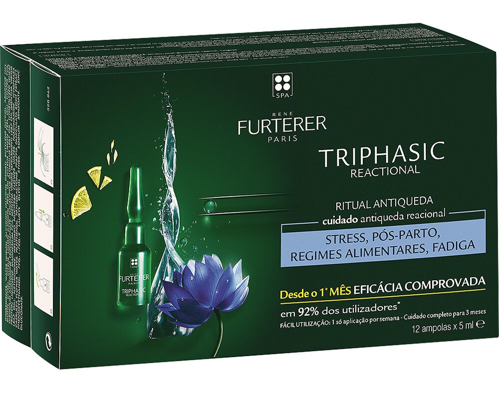 TRATAMENTO RENE FURTERER TRIPHASIC REACIONAL 12UN