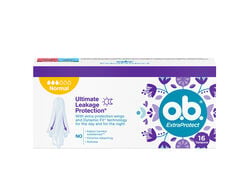 Tampões O.b. Extra Protect Normal 16 un