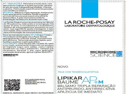 BÁLSAMO LA ROCHE POSAY LIPIKAR AP+M 200ML image number 1