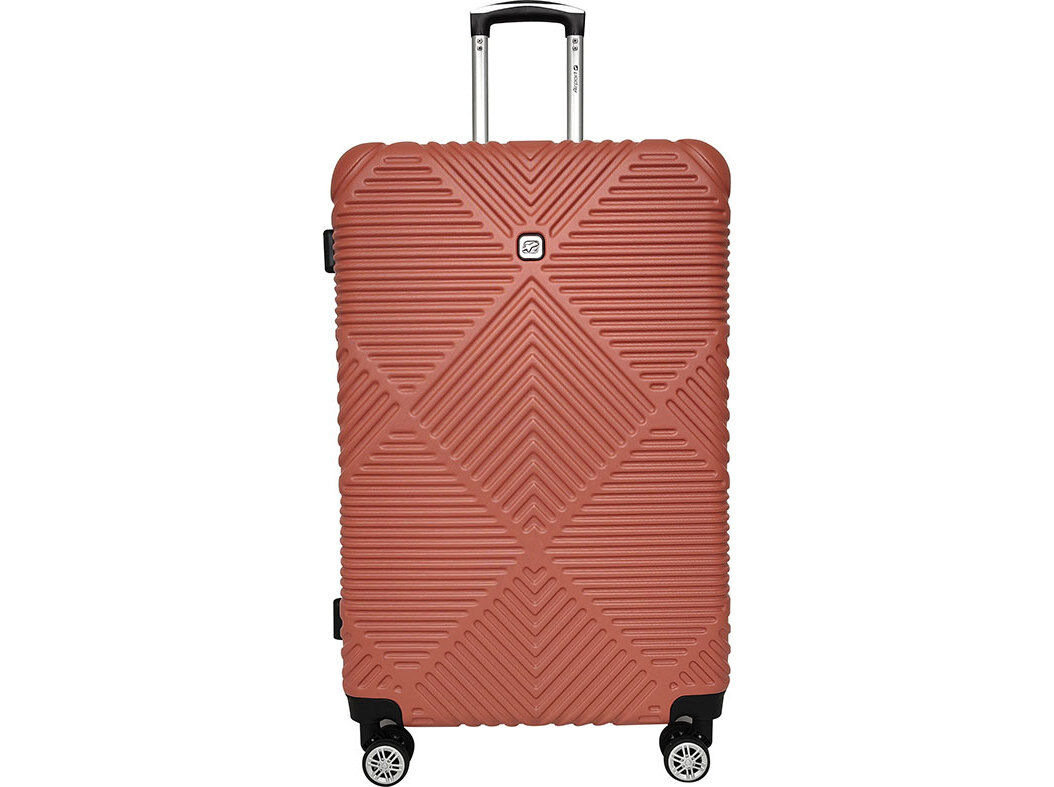 MALA DE VIAGEM GRANDE R&Iacute;GIDA AIRPORT TERRACOTA 8 RODAS 75X47X31CM image number 0