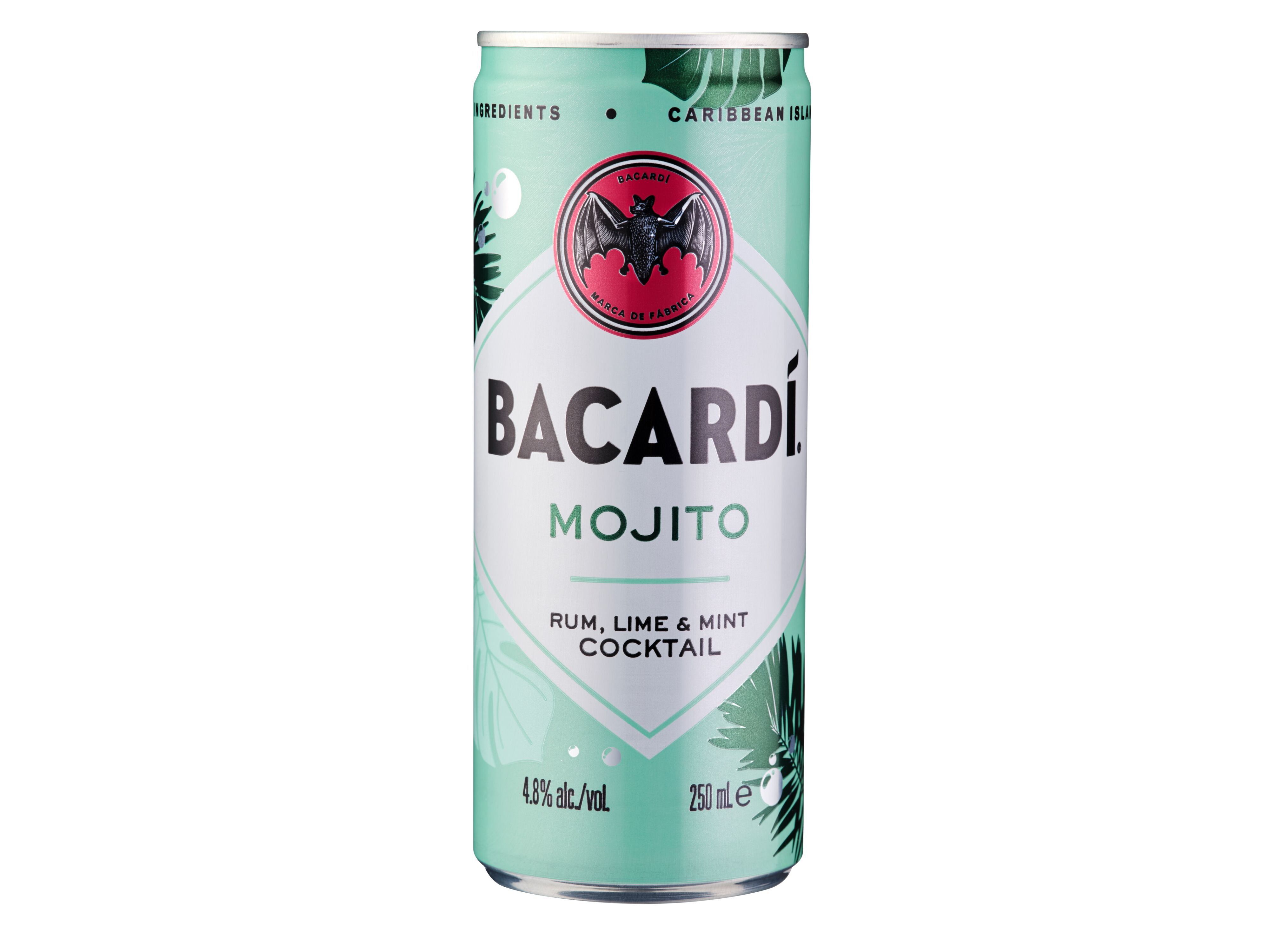 RUM BACARDI MOJITO LATA 0.25L image number 0