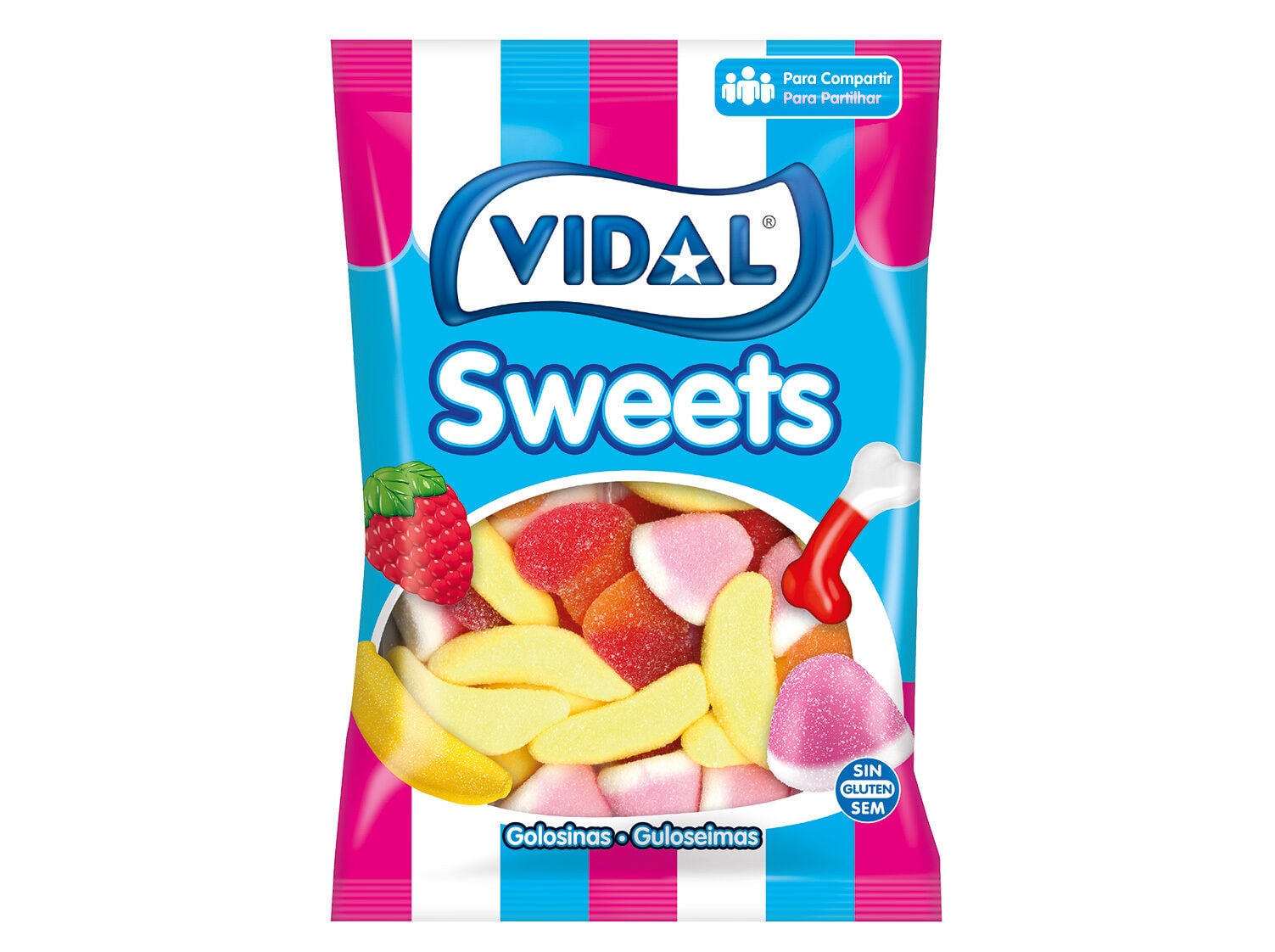 GOMAS VIDAL SORTIDO A&Ccedil;&Uacute;CAR 300G image number 0