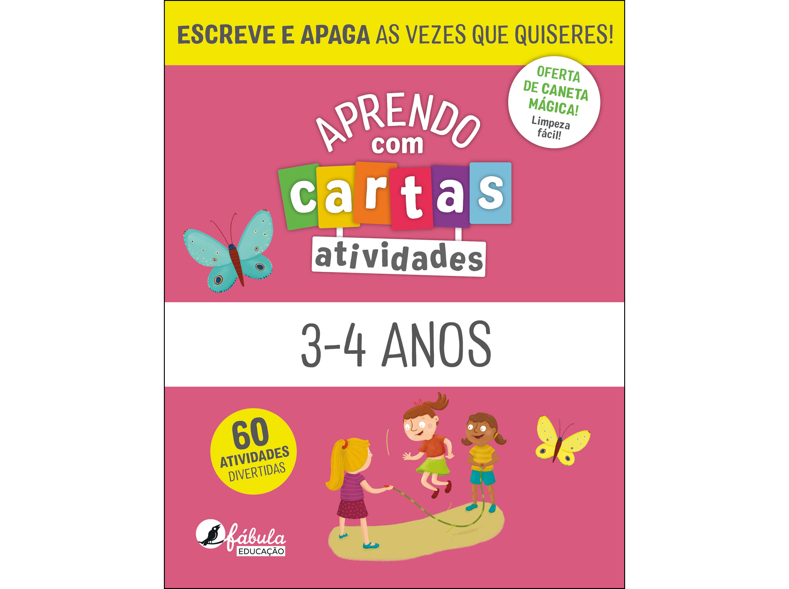 LIVRO APRENDO COM CARTAS - ATIVIDADES 3-4 ANOS image number 0