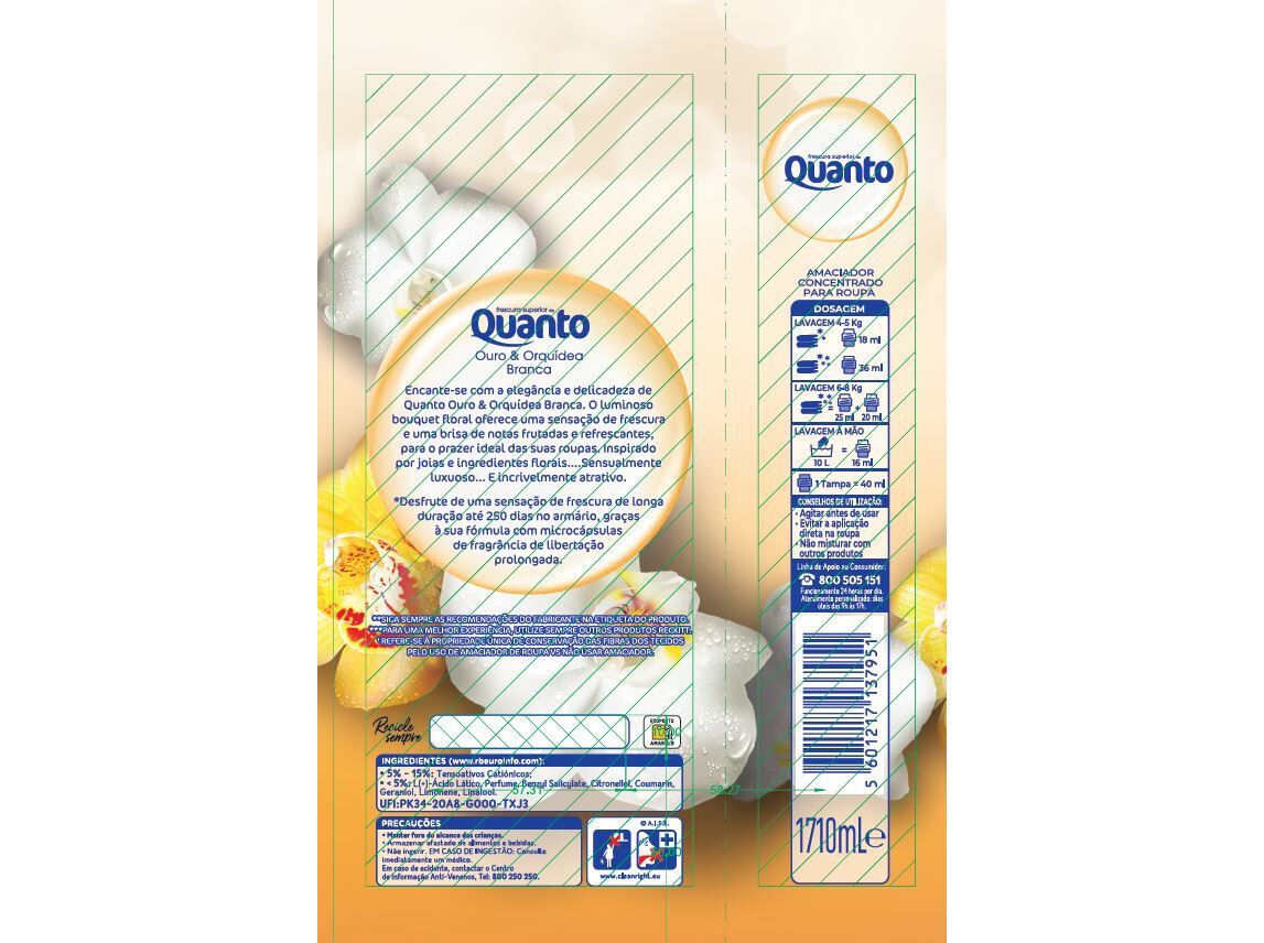 AMACIADOR CONCENTRADO QUANTO OURO 95 DOSES image number 1