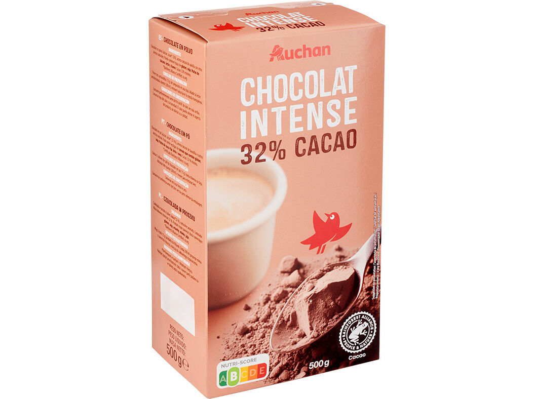 ACHOCOLATADO AUCHAN INTENSO 32% CACAU 500G image number 1