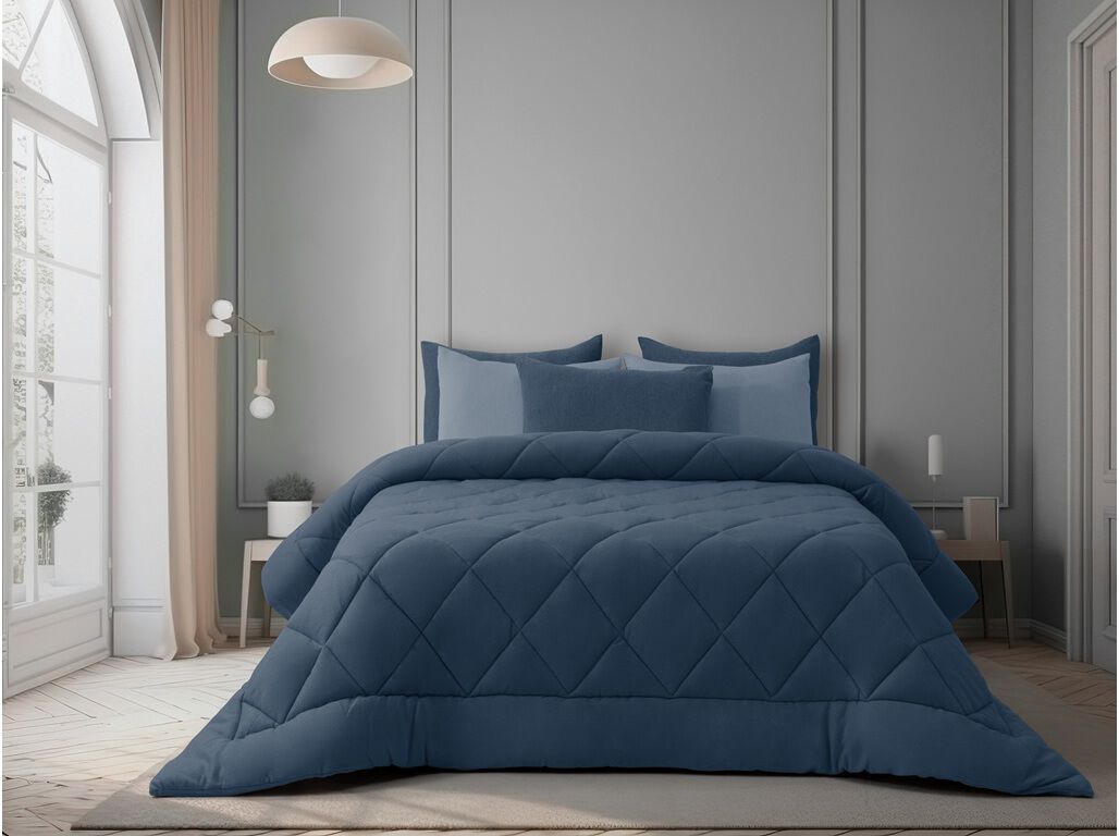 EDRED&Atilde;O POLAR HOMESPECIAL AZUL 160X220CM