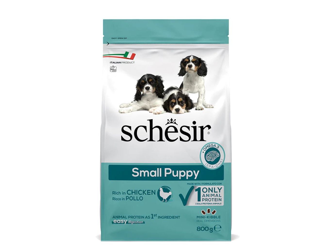 RA&Ccedil;&Atilde;O PARA C&Atilde;O SCHESIR J&Uacute;NIOR MINI 800G