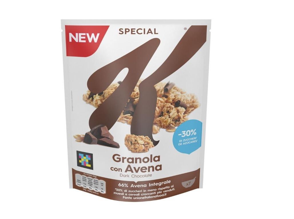 GRANOLA KELLOGG'S CHOCOLATE E AVEIA 320 G image number 0