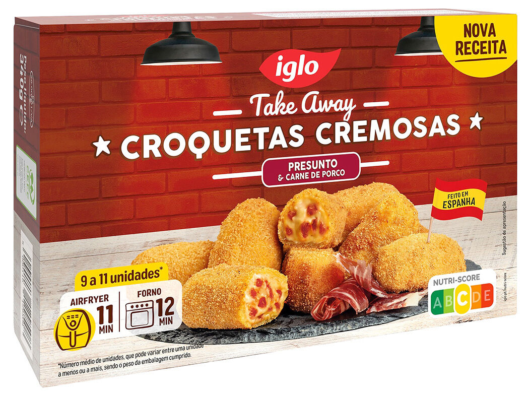 CROQUETAS IGLO PRESUNTO&CARNE PORCO 340G image number 0