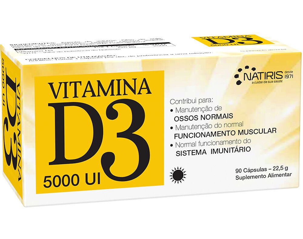 SUPLEMENTO VITAMINA D3 5000 UI 90UN