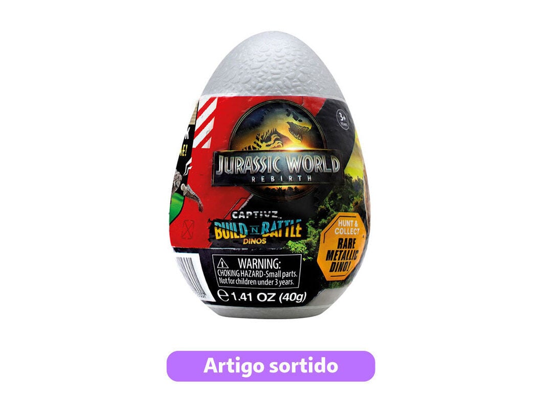 SURPESA EGG JURASSIC WORLD MODELOS SORTIDOS