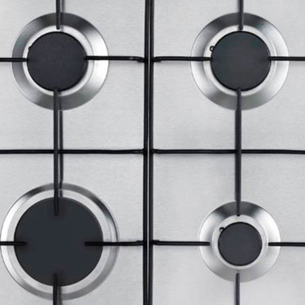 PLACA A G&Aacute;S NATURAL FLAMA 9005FL INOX 60CM image number 1