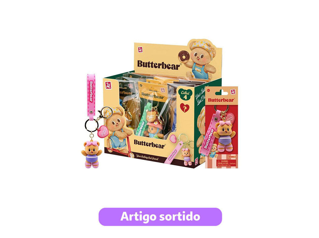 FIGURA YU ME BUTTERBEAR EVERYDAY S&Eacute;RIE 2 MODELOS SORTIDOS image number 0