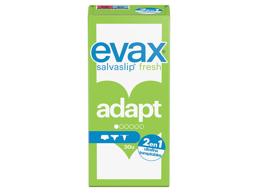 PENSOS DI&Aacute;RIOS SALVASLIP ADAPT EVAX 30 UN image number 1