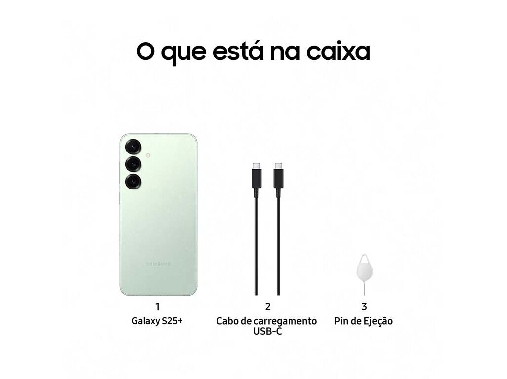 SMARTPHONE SAMSUNG GALAXY S25+ 512GB MENTA image number 1