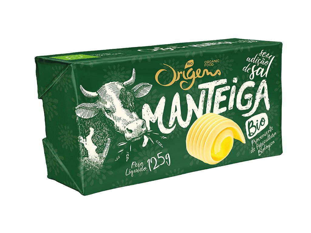 MANTEIGA ORIGENS BIO SEM ADI&Ccedil;&Atilde;O DE SAL 125G image number 1