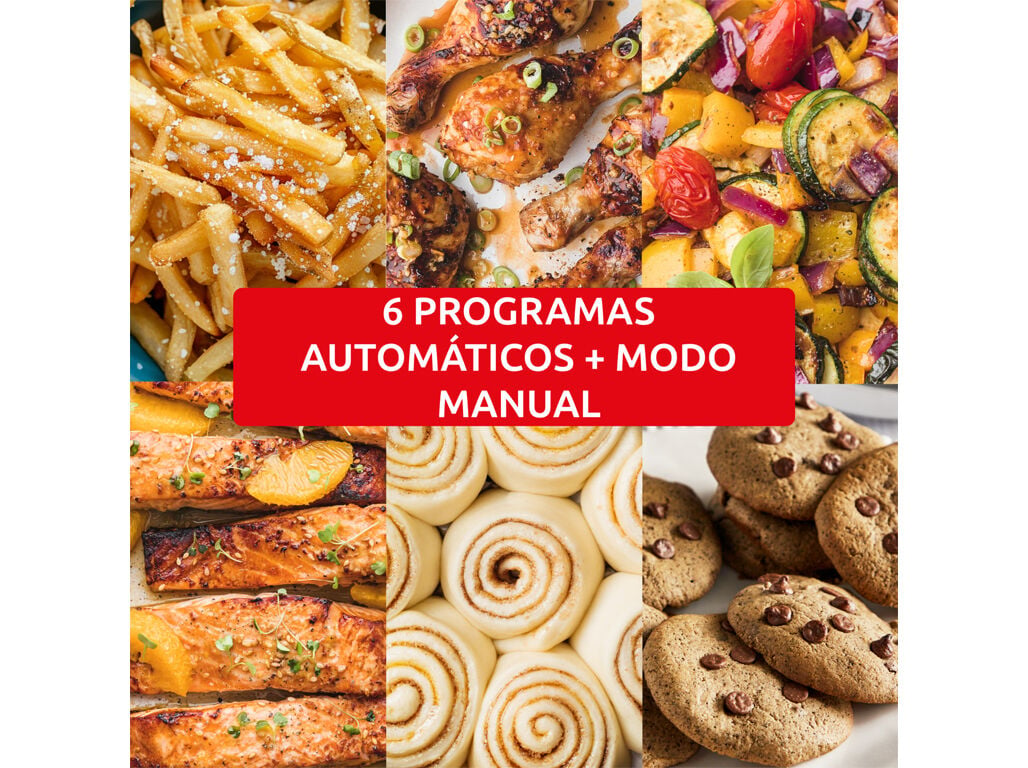 FRITADEIRA SEM &Oacute;LEO MOULINEX EASYFRY CRISPYDUAL EZ7568F0 10L image number 4