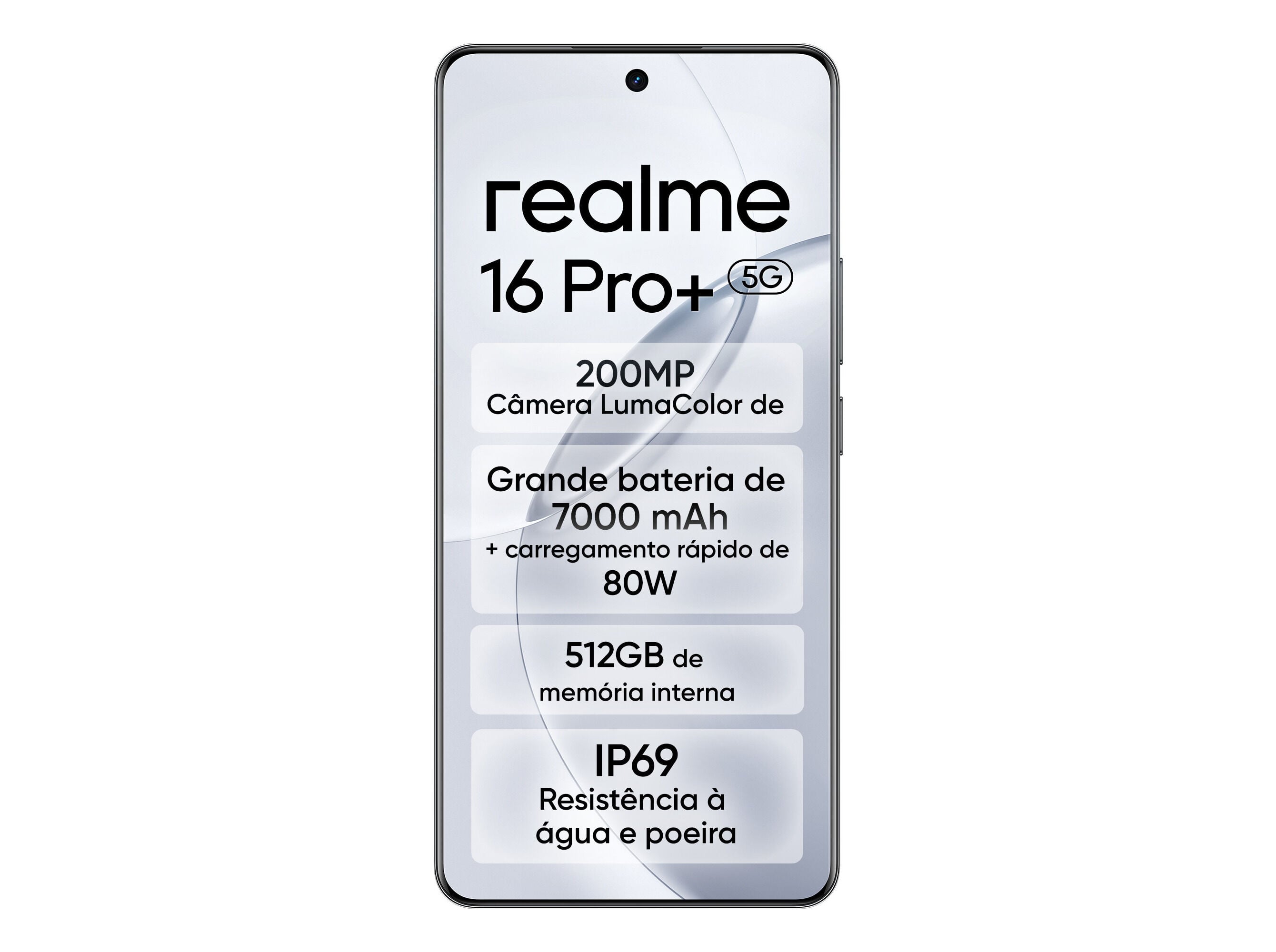SMARTPHONE REALME 16 PRO+ 5G CINZA 12/512 image number 6