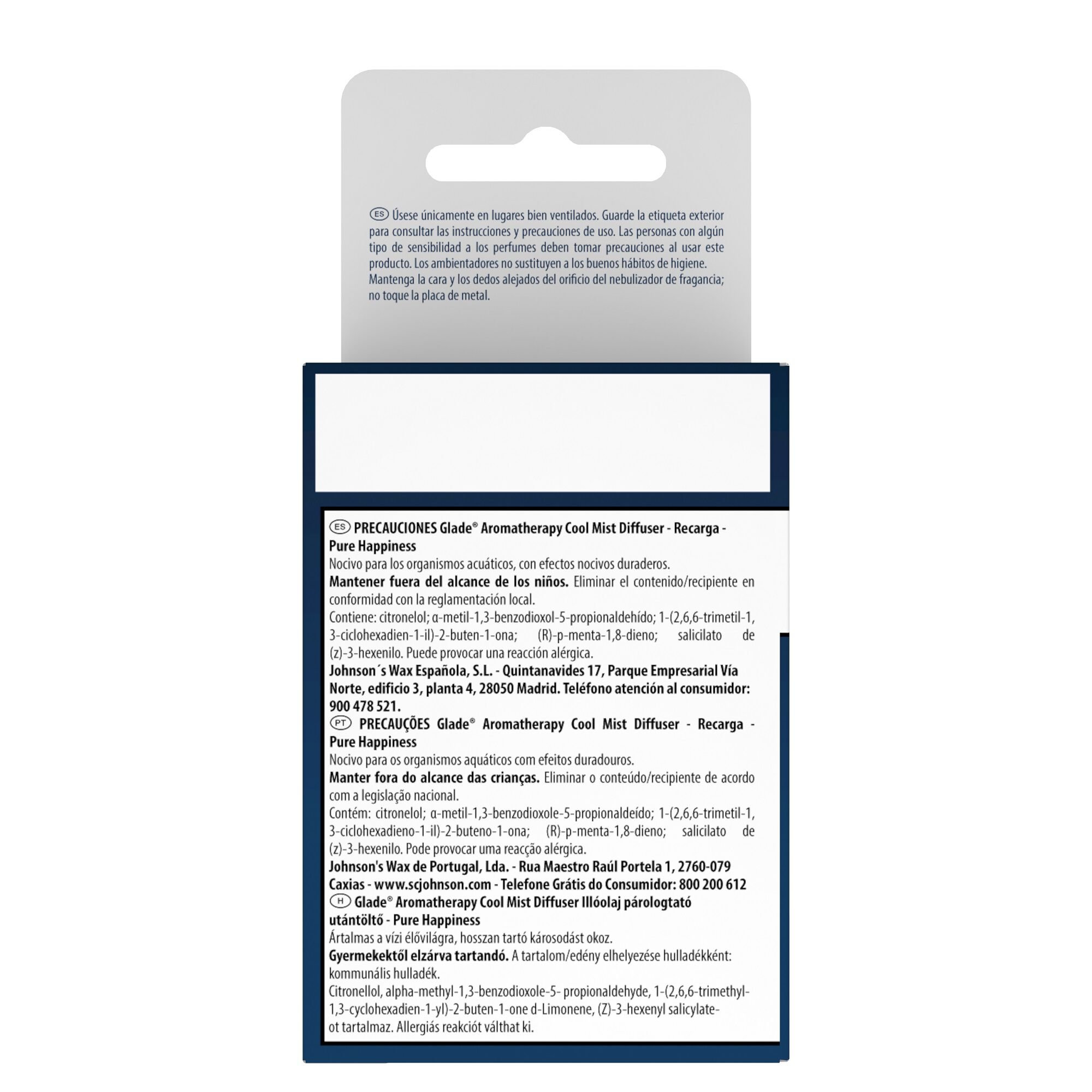 AMBIENTADOR RECARGA GLADE COOL MIST REC HAPPINESS 17ML image number 1