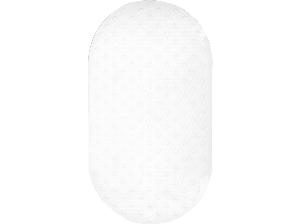 TAPETE ANTIDERRAPANTE AUCHAN ESSENCIAL PVC TRANSPARENTE 69X39CM