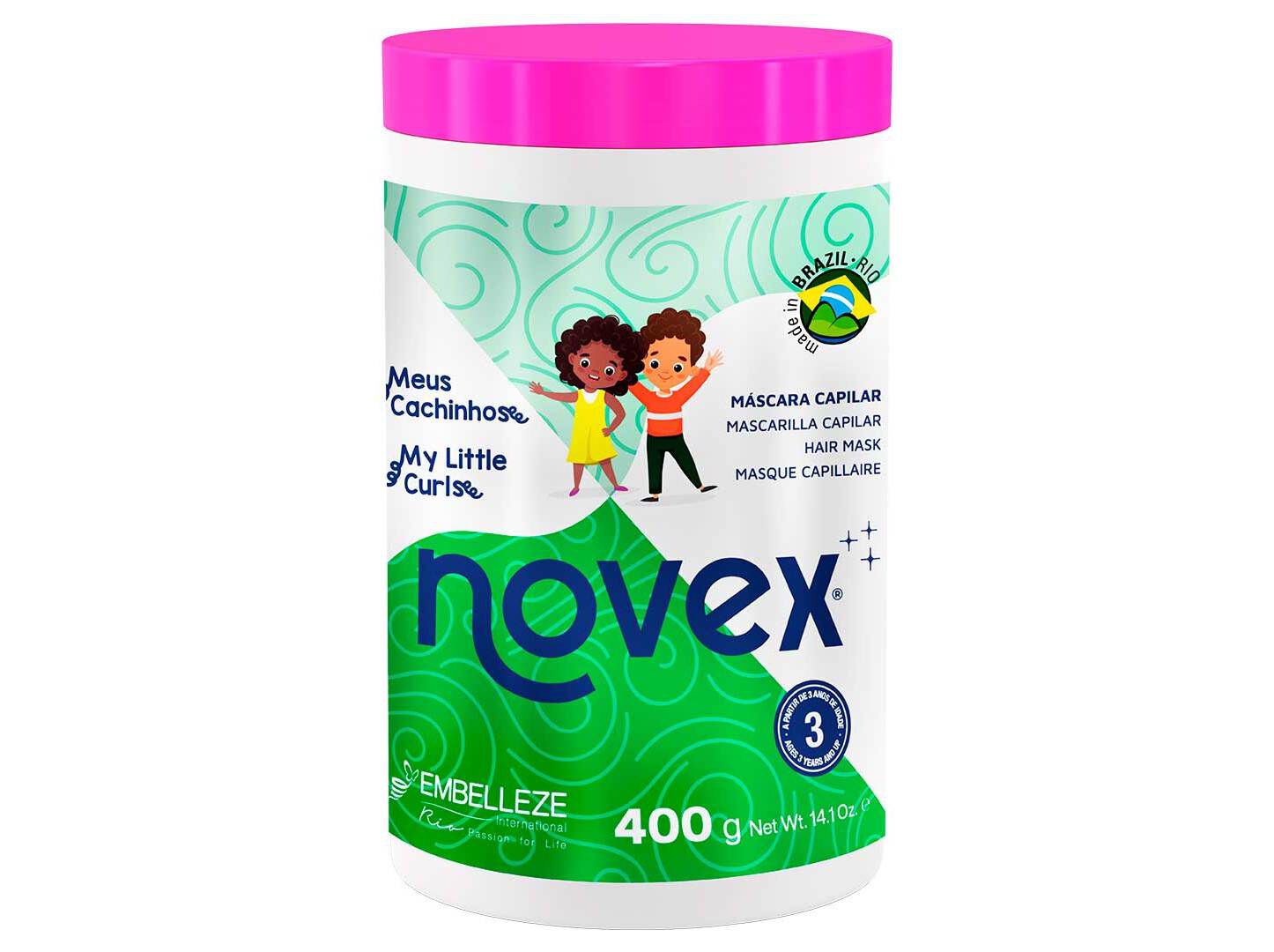 M&Aacute;SCARAS NOVEX MEUS CACHINHOS 400ML image number 0