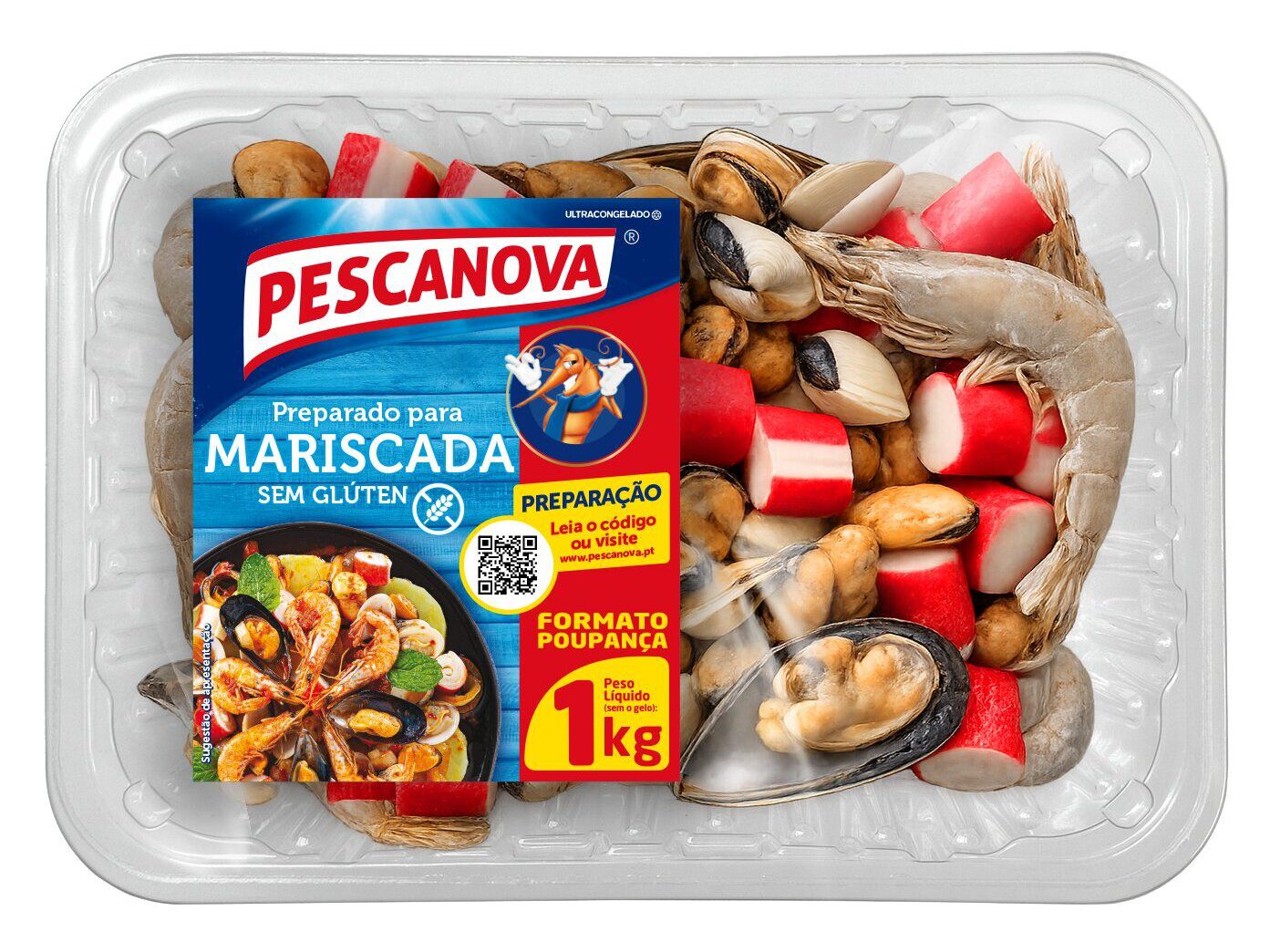 PREPARADO PARA MARISCADA PESCANOVA SEM GL&Uacute;TEN 1KG