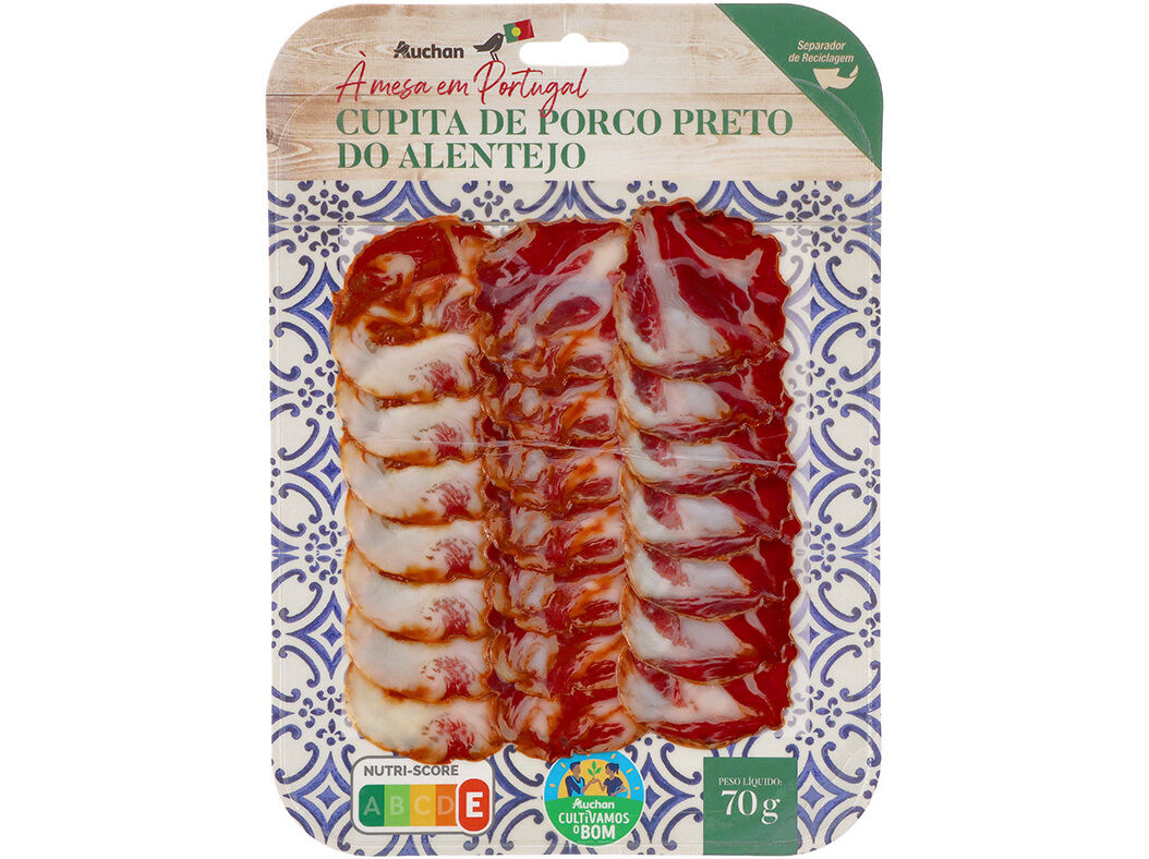 CUPITA PORCO PRETO AUCHAN &Agrave; MESA EM PORTUGAL CULTIVAMOS O BOM ALENTEJO 70 G
