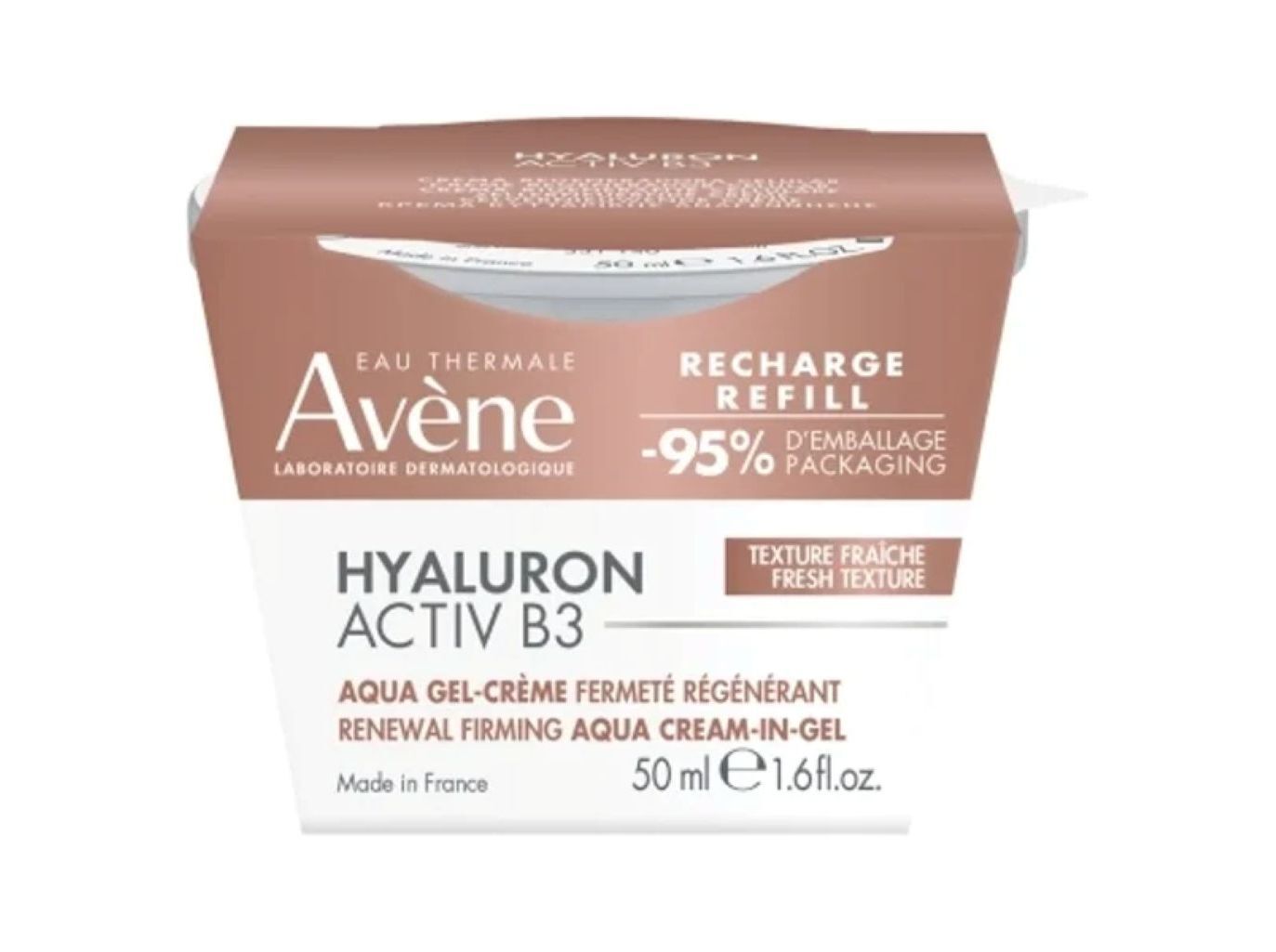 GEL CREME AVENE REGENERADOR HYALURON ACTIV B3 RECARGA 50 ML image number 0