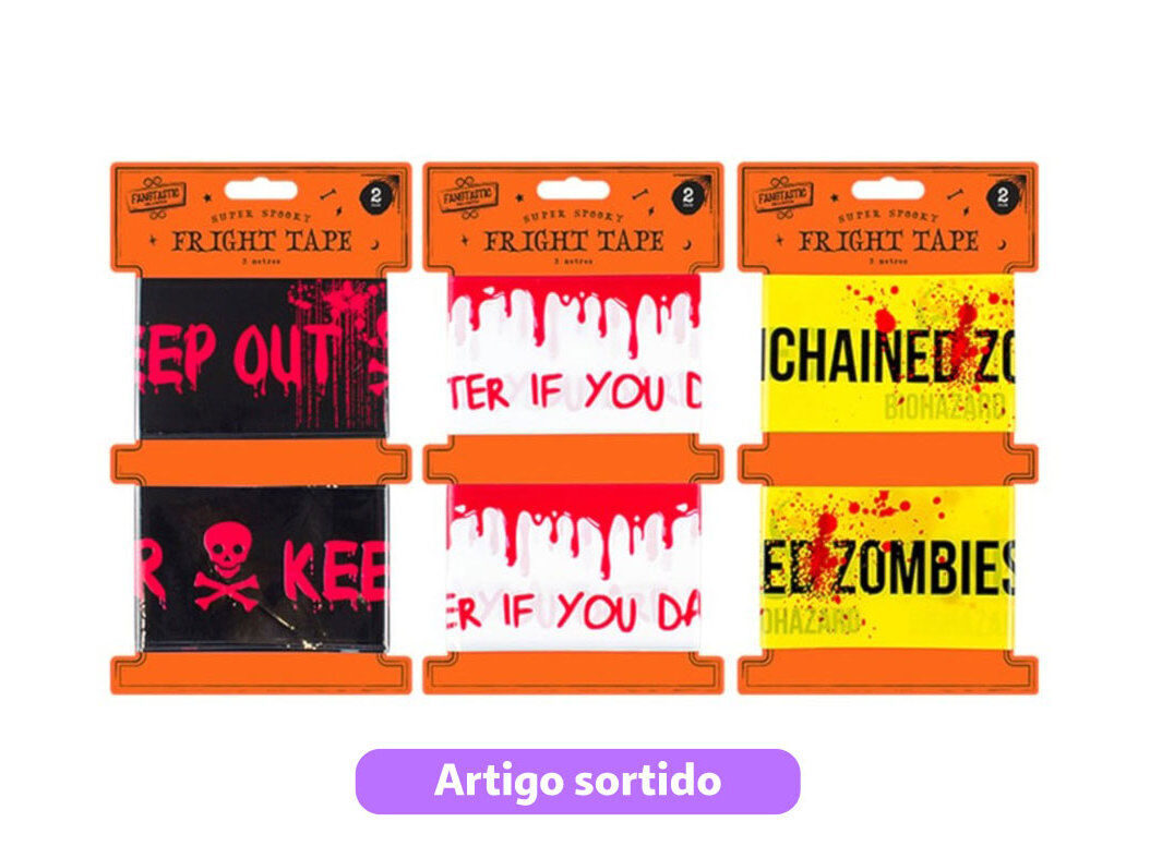 SET FITAS ASSUSTADORAS DO ART MODELOS SORTIDOS