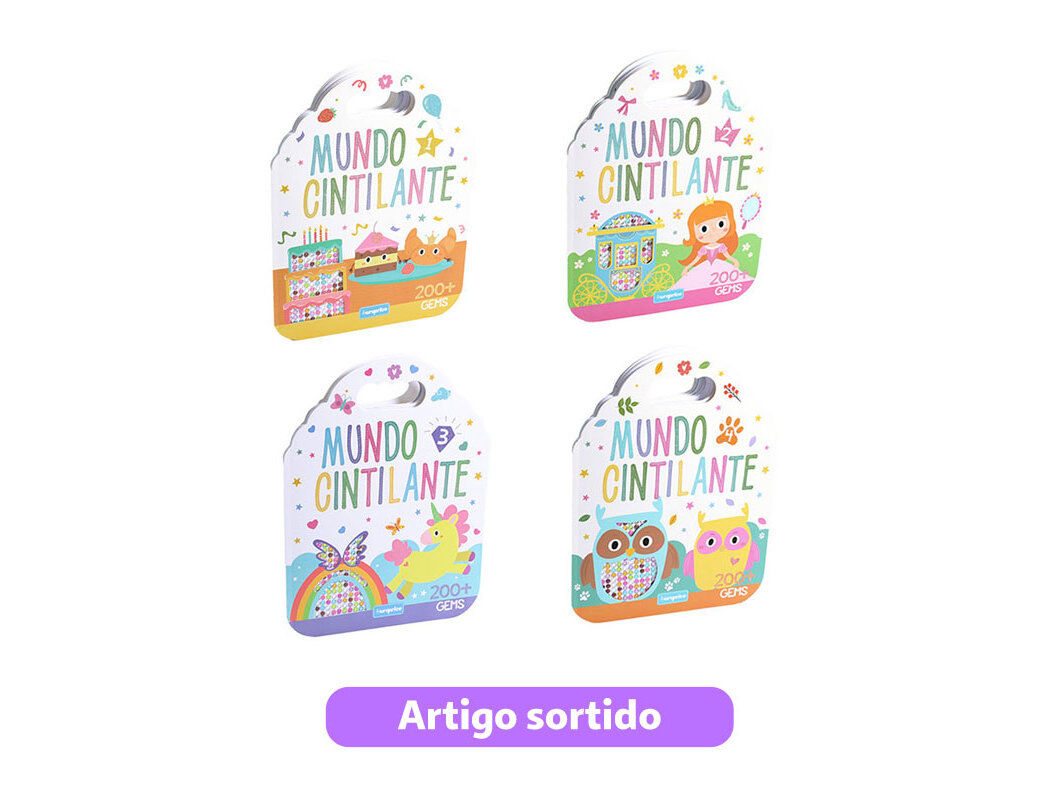 LIVRO MUNDO CINTILANTE MODELOS SORTIDOS image number 0