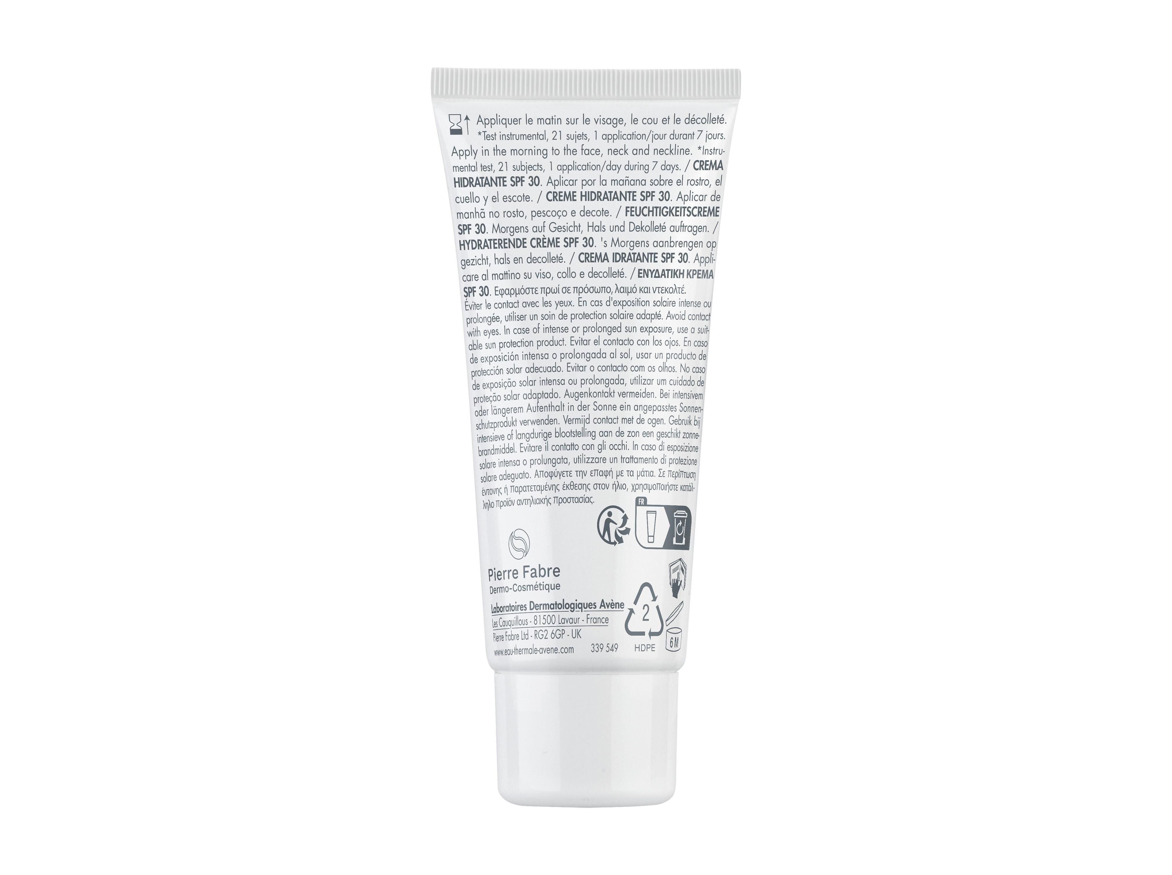 CREME AVENE HYDRANCE SPF30 40ML image number 1
