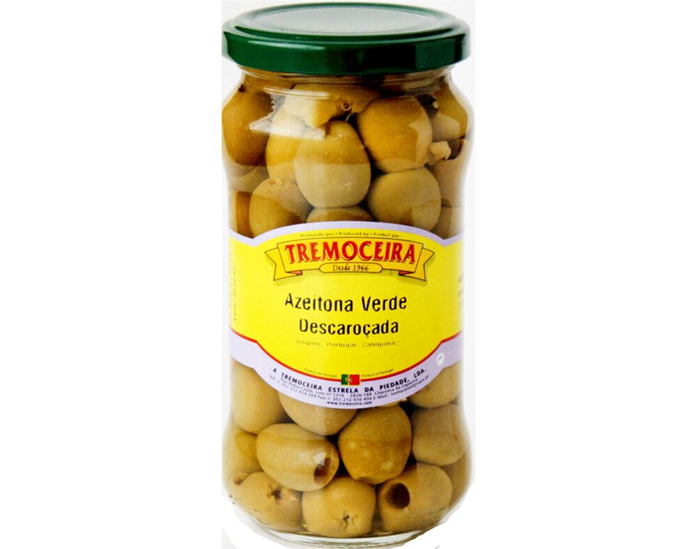 AZEITONA VERDE TREMOCEIRA S/CARO&Ccedil;O 360(160)G
