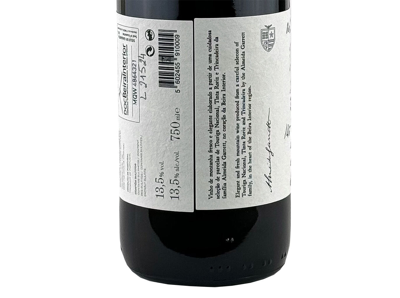 VINHO TINTO ALMEIDA GARRETT RESERVA BEIRAS 0.75L image number 1