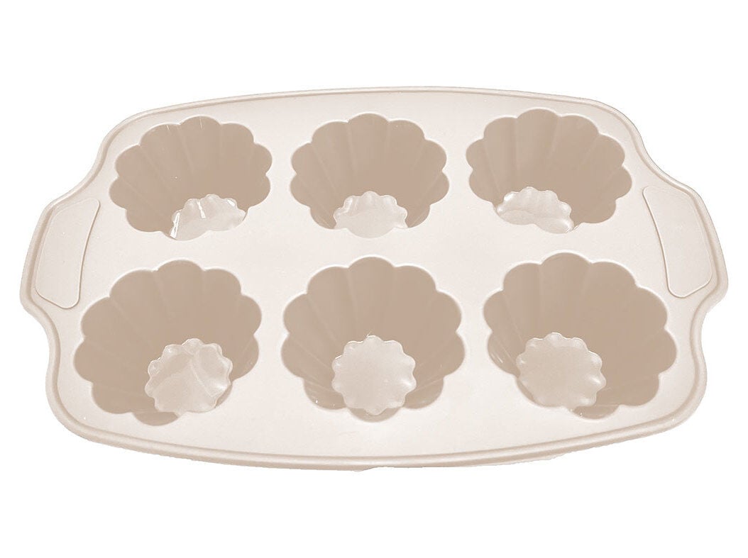 FORMA PARA MUFFINS ACTUEL EM SILICONE 6 CAVIDADES