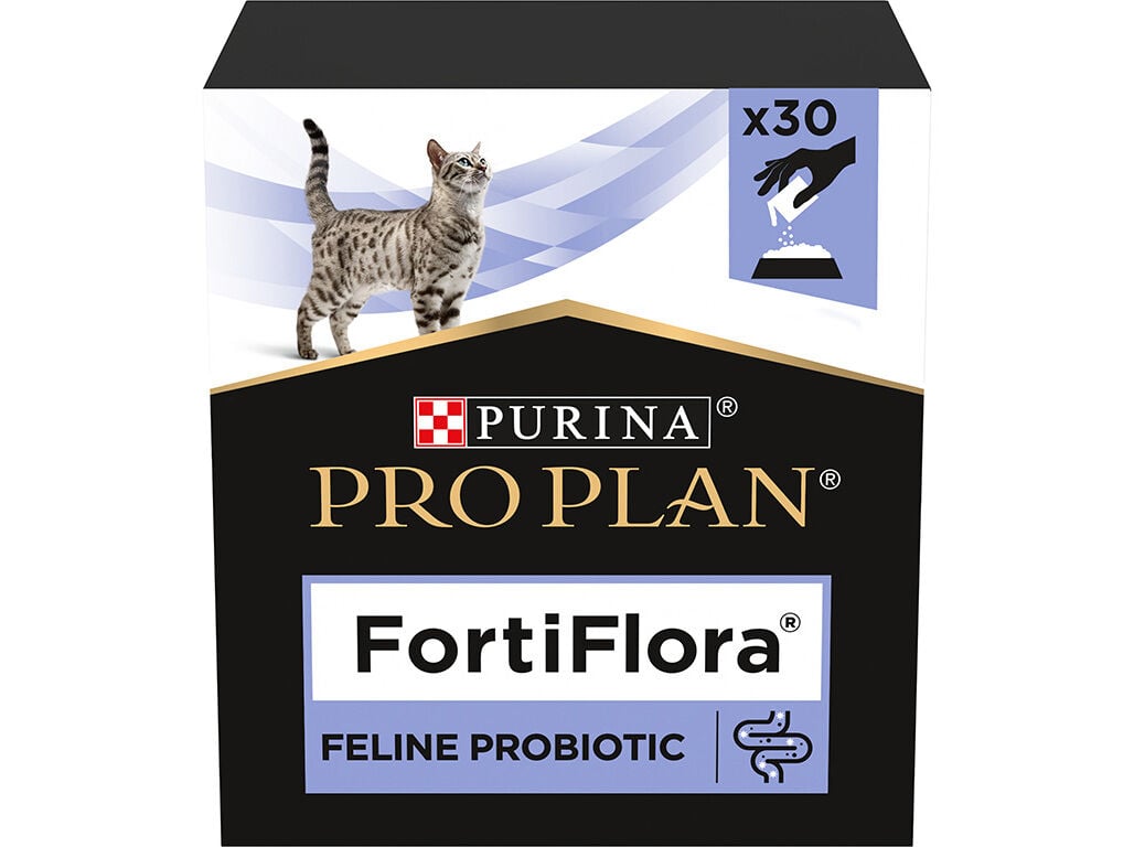SUPLEMENTO PARA GATO PROBI&Oacute;TICO PRO PLAN FORTIFLORA 30X1G