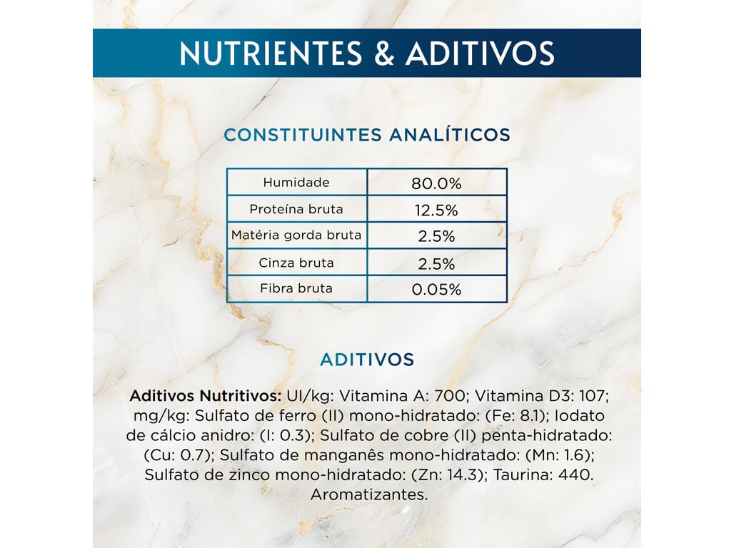 COMIDA H&Uacute;MIDA PARA GATO GOURMET PERLE DELICIAS DO OCEANO 4X85G image number 6