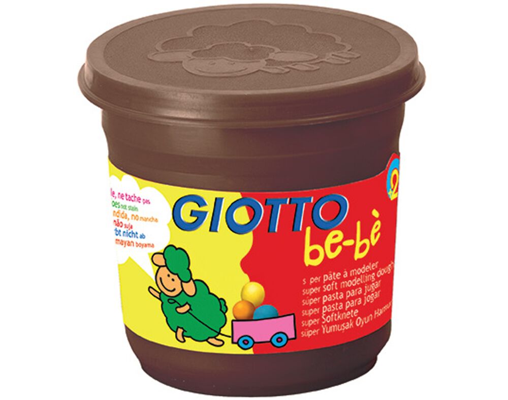 PASTA MODELAR GIOTTO BE-BE CASTANHO 220G