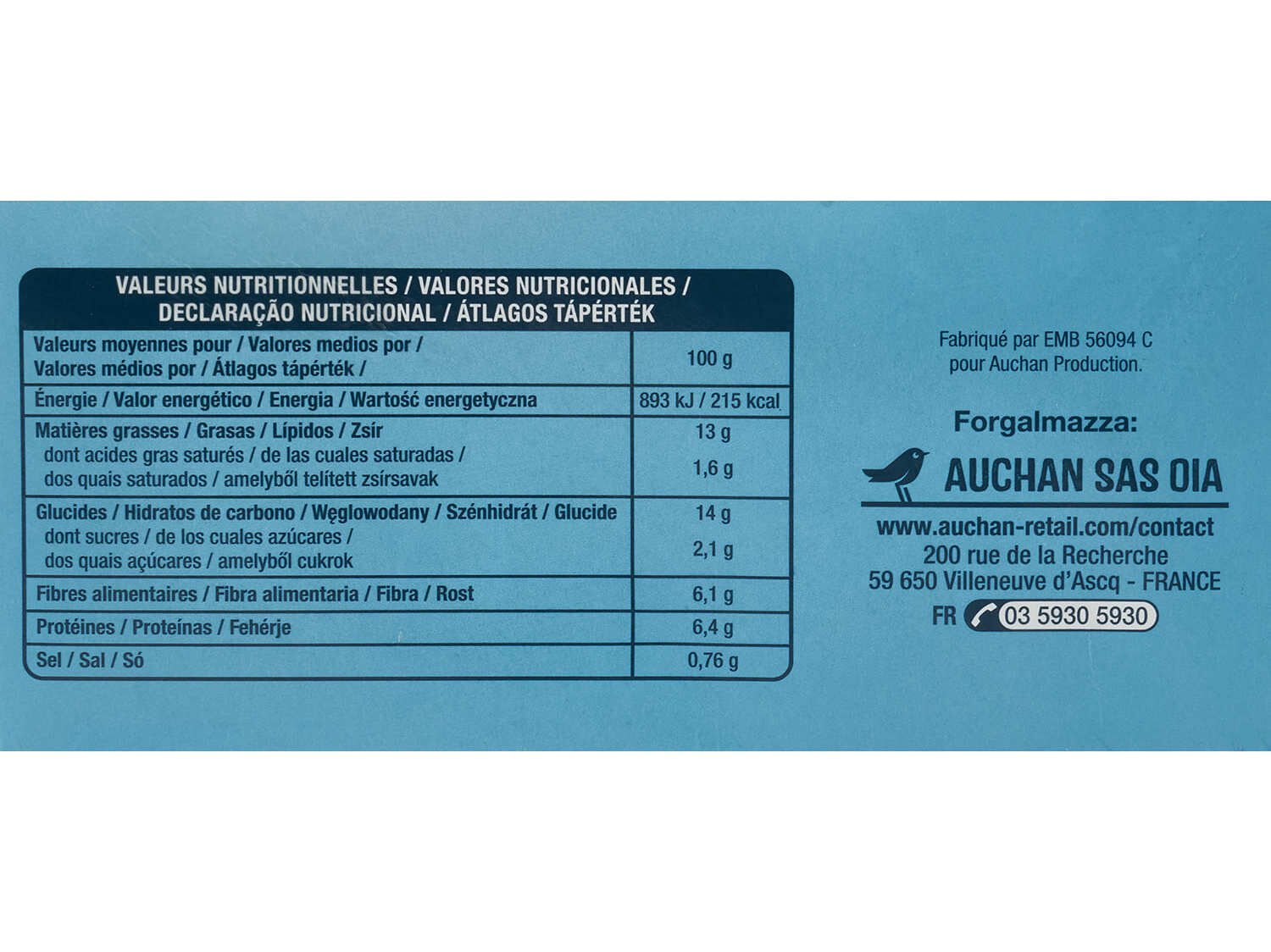 FALAFEL AUCHAN 400G image number 2