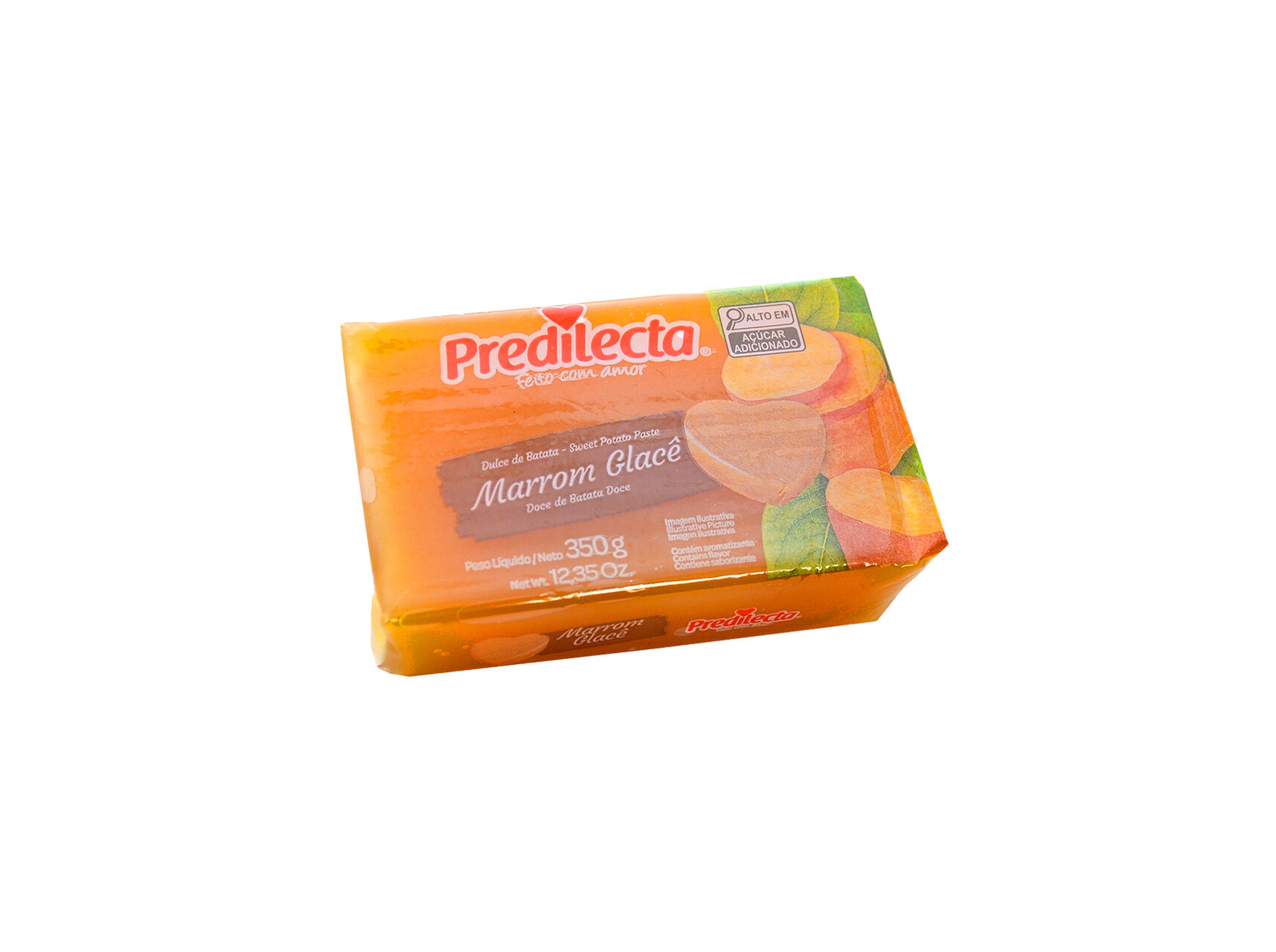 DOCE DE BATATA DOCE PREDILECTA MARROM GLACE 350 G image number 0