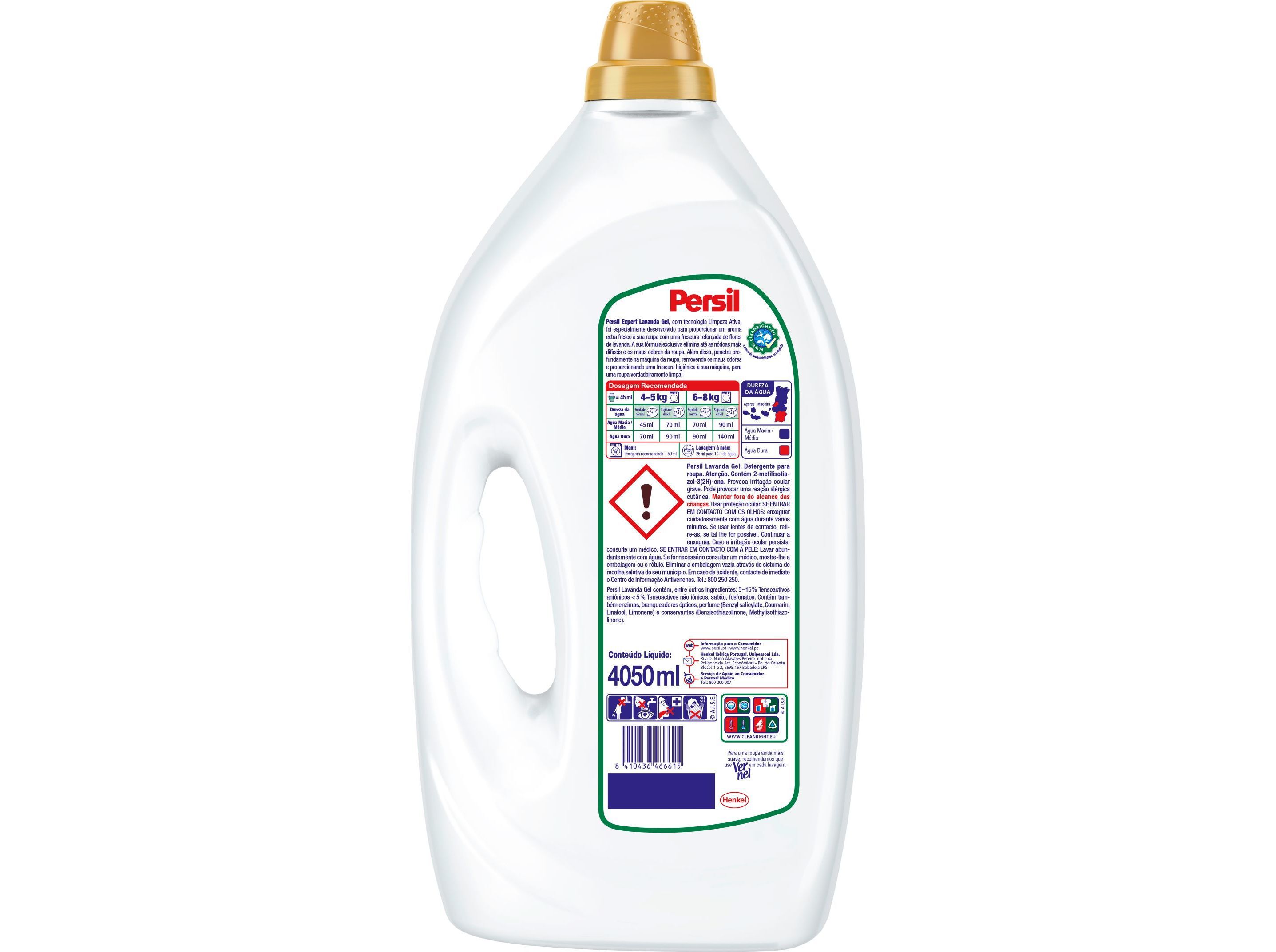 DETERGENTE ROUPA M&Aacute;QUINA LIQU&Iacute;DO PERSIL EXPERT LAVANDA GEL 90D image number 1
