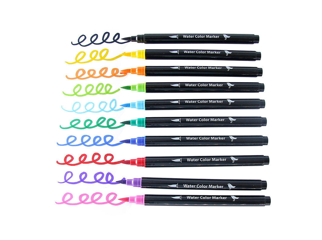 CANETA PINCEL AUCHAN 10 UNIDADES image number 2