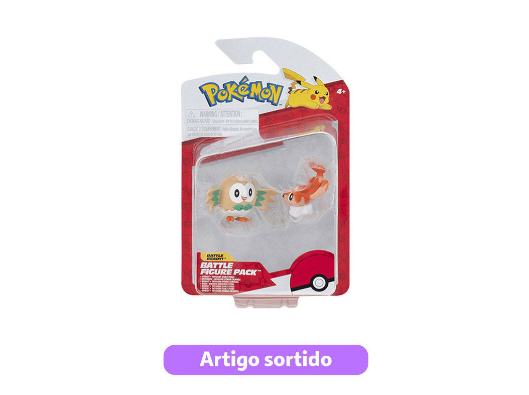 FIGURAS PACK COMBATE POK&Eacute;MON MODELOS SORTIDOS