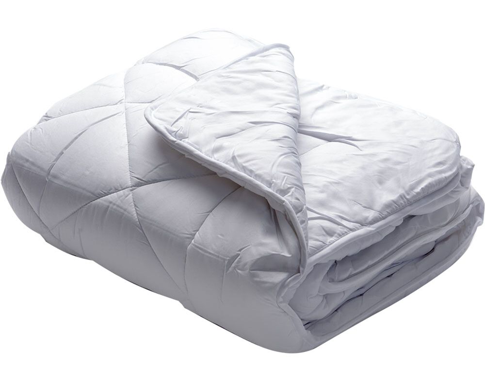 EDRED&Atilde;O NILE 100% POLI&Eacute;STER BRANCO 300GR 240X260CM