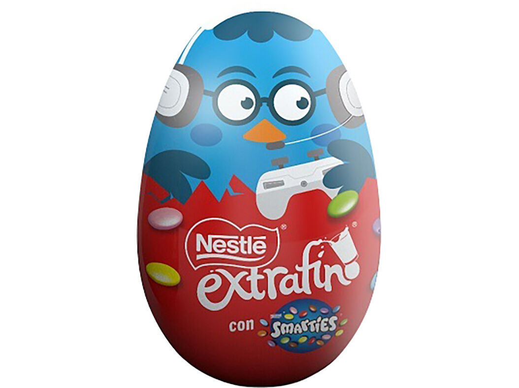 OVOS DE CHOCOLATE NESTL&Eacute; EXTRAFINO SMARTIES 185G image number 1